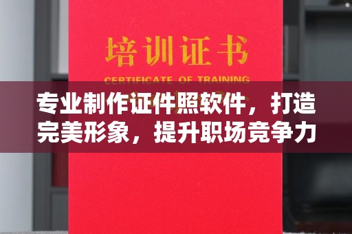 曲水专业制作证件照软件，打造完美形象，提升职场竞争力